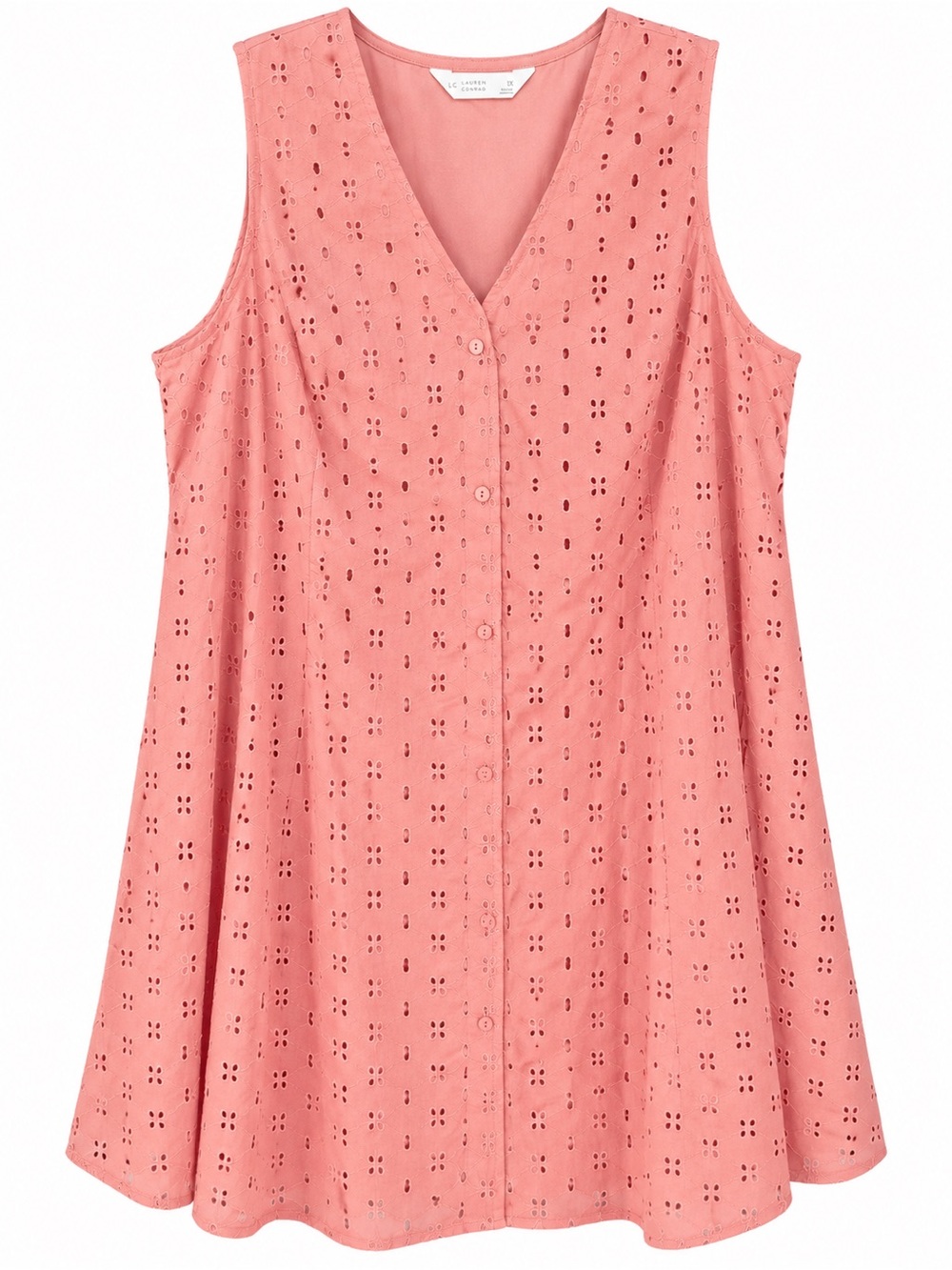 LC Lauren Conrad Pink Coral Dress